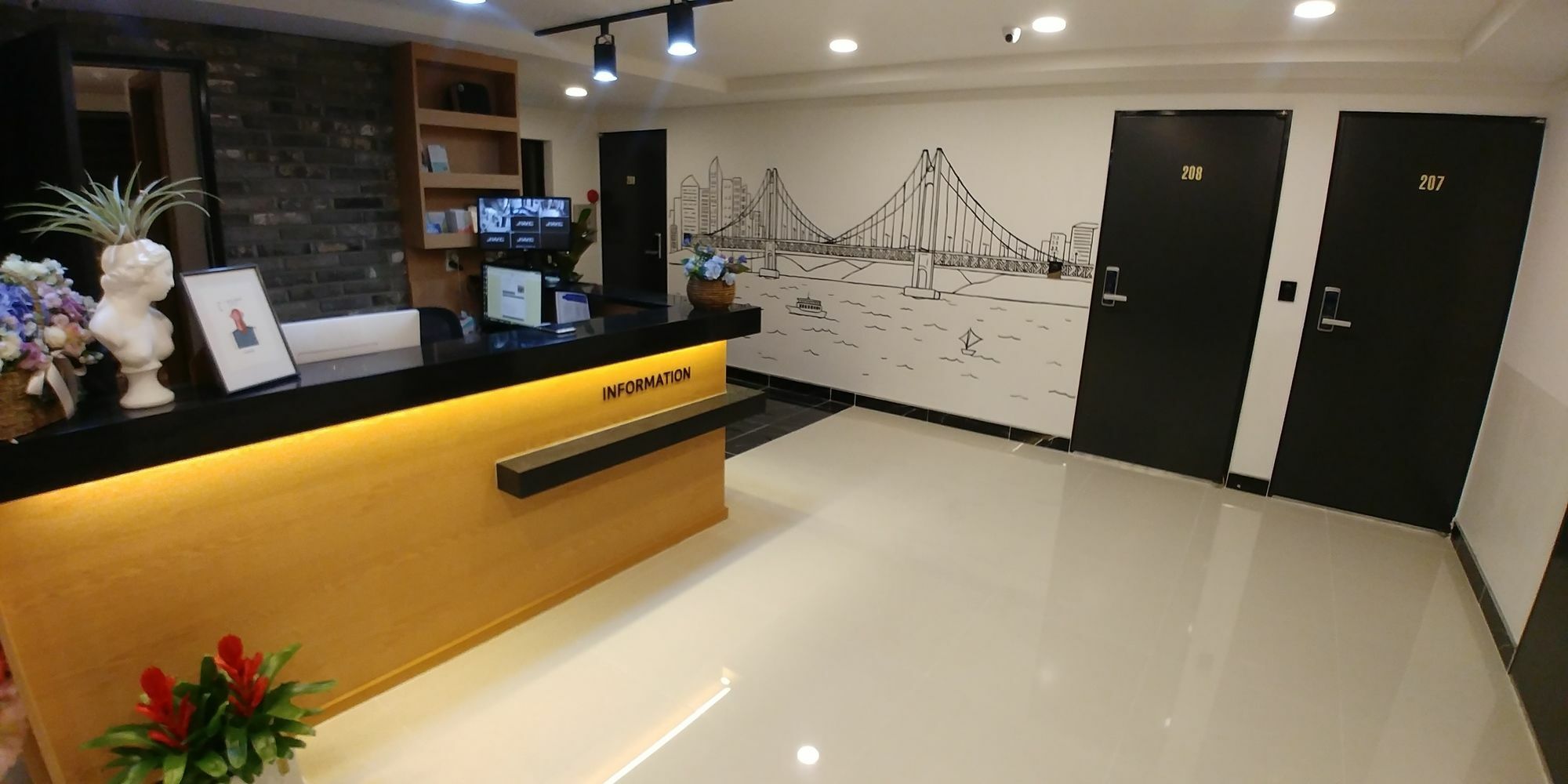 בוסאן Cioharu Guesthouse Gwanganri מראה חיצוני תמונה